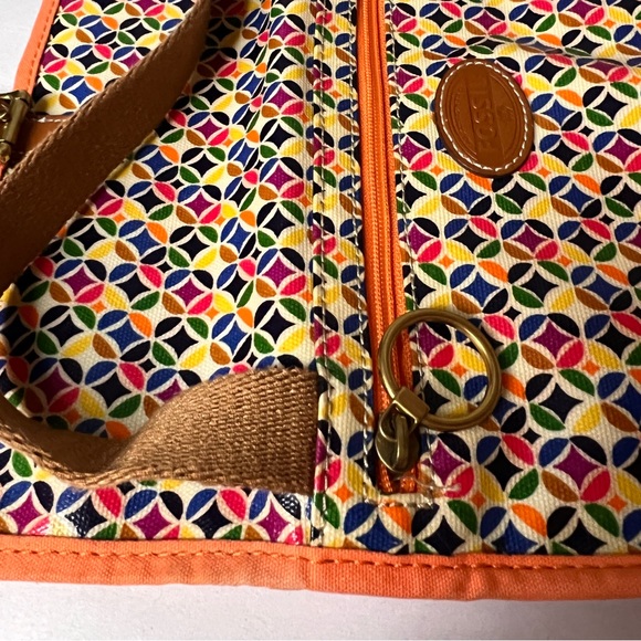 FOSSIL Multicolored Canvas Mini Crossbody Bag - Picture 11 of 12